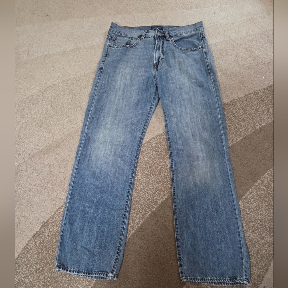 Ralph Lauren Men's Light Blue Straight Jeans 32/30